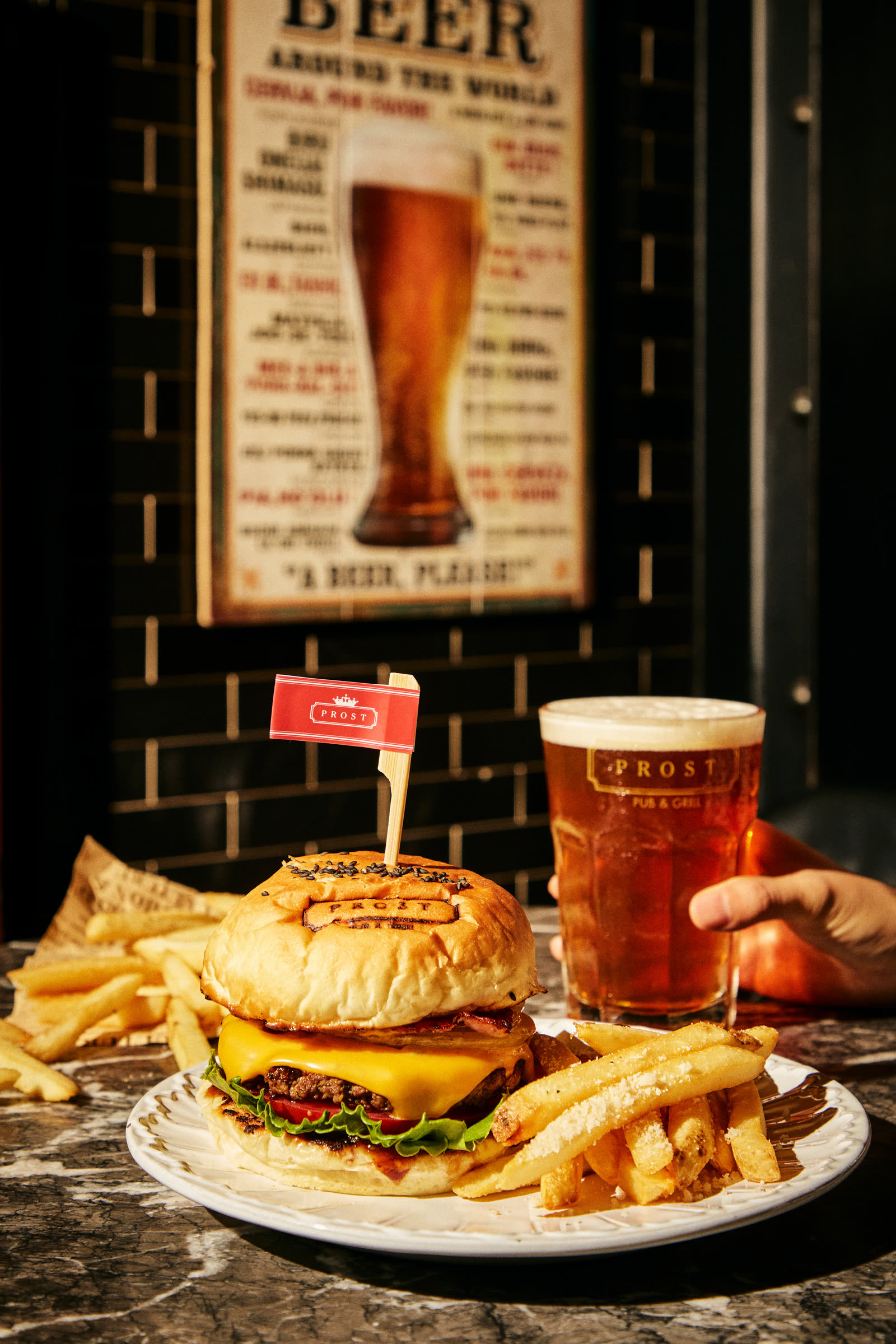 Prost handmade burger