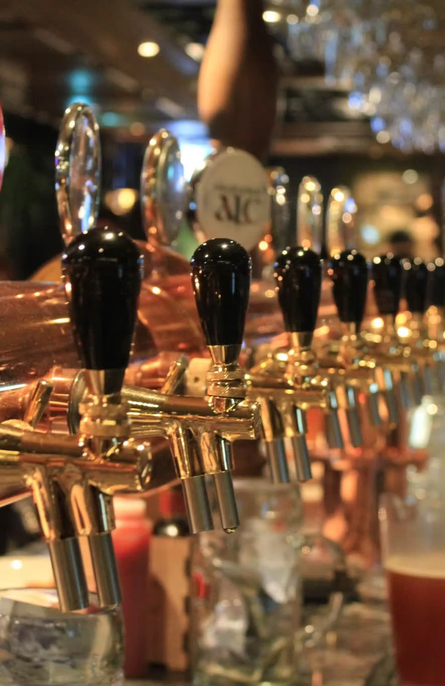 Prost draft beer taps